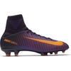 Nike Mercurial Superfly V FG Kinder Fußballschuhe Nocken lila/orange