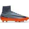 Nike Mercurial Veloce 3 DF CR7 AG PRO Herren Fu?ballschuhe Kunstrasen grau orange