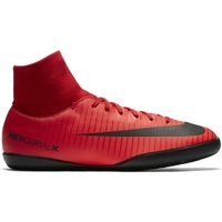 Nike MercurialX Victory VI Dynamic Fit IC Kinder Hallenschuhe rot schwarz
