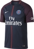Nike Paris Saint-Germain Heimtrikot Herren PSG Home 2017/18 blau