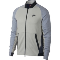 Nike Tech Fleece Varsity Jacket Fleecejacke grau Herren