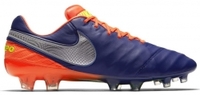 Nike Tiempo Legend VI FG Herren Fu?ballschuhe Nocken blau orange