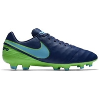 Nike Tiempo Mystic V FG Fußballschuhe Herren Nocken blau/grün