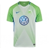 Nike VfL Wolfsburg Heimtrikot Herren Home 2017/2018 grün