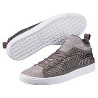Puma Basket Classic Netfit Sneaker Herren Schuhe beige weiß