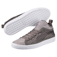 Puma Basket Classic Netfit Sneaker Herren Schuhe beige weiß