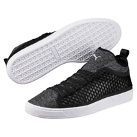 Puma Basket Classic Netfit Sneaker Herren Schuhe schwarz weiß