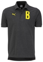 Puma Borussia Dortmund B Graphic Poloshirt Herren dunkelgrau