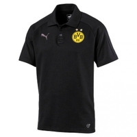 Puma Borussia Dortmund Casual Pololoshirt BVB schwarz