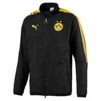 Puma BVB Borussia Dortmund Leisure Jacket Herren Freizeitjacke schwarz gelb