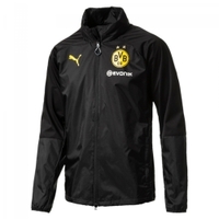 Puma BVB Borussia Dortmund Rain Top Herren Regenjacke schwarz