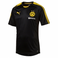 Puma BVB Trainingstrikot Kinder Borussia Dortmund T-Shirt schwarz gelb