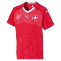 Puma Schweiz Heimtrikot Kinder Home Jersey WM 2018 rot weiß