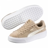 Puma Suede Platform Safari Sneaker Damen Schuhe beige