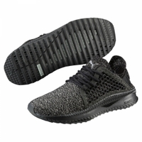 Puma Tsugi Netfit evoKnit Sneaker Herren Schuhe schwarz grau