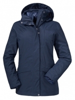 Schöffel 3in1 Jacket Venetien Damen Outdoorjacke blau