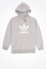 Adidas - Basic Trefoil Hoodie Mittelgrau - DT7963