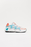 Adidas - FYW S-97 mehrfarbiger Multilayer Sneaker mit extra breiter Sohle mit den Hauptfarben Himmelblau und Orange - EE5306