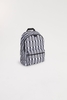 Adidas - Gestreifter RYV Rucksack in Weiß und Schwarz - FL9669