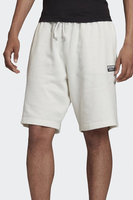 Adidas - Locker geschnittene weiße kurze Hose in 100% French Terry Stoff - FM2264