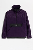 Adidas - R. Y. V. Reißverschluss Jacke aus Teddy Fleece in Violett - ED7185