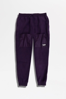 Adidas - R. Y. V. Reißverschluss Jogginghose aus Teddy Fleece in Violett - ED7189