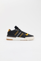 Adidas - Rivalry RM Low retro Leder Sneaker in Carbonschwaz und Pastel - EE4987
