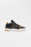 Adidas - Rivalry RM Low retro Leder Sneaker in Carbonschwaz und Pastel - EE4987