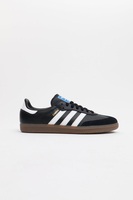 Adidas - Samba OG - der unverkennbare schwarze Retro Sneaker mit brauner Sohle - B75807