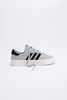 Adidas - SAMBAROSE grauer Lowtop Snaker für Damen in Leder - CG6106