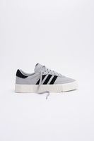 Adidas - SAMBAROSE grauer Lowtop Snaker für Damen in Leder - CG6106