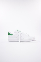 Adidas - Stan Smith Sneaker in Weiß mit Grünen Fersendetail - M20324