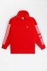 Adidas - Sweatshirt mit Stehkragen und Reißverschluss Damenmodell in Scharlachrot - ED7527