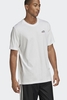 Adidas - T-Shirt mit mini Logo in Weiß - FM3378
