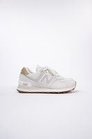 New Balance - WL574CLC Klassicher Sneaker für Damen in einer Kombination aus Sandgrau und Weiß