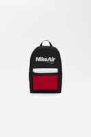 Nike - Air Heritage 2.0-Rucksack in Schwarz und Rot mit weißer,  dynamischer NIKE Schrift - CT5224-010