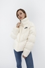 Nike - Damen Winterjacke mit Stehkragen in Weiß - BV2879-110