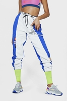 Nike - Fleece Hose für Damen in Hellgrau,  Weißgrün und Himmelblau - CJ2048-051
