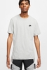 Nike - Graues T-Shirt mit Logo auf der Brust - AR4997-064