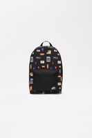 Nike - Heritage 2.0 Rucksack in Schwarz mit kleinen,  bunten Box Logos - CQ6298-010