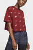 Nike - Leichtes Kurzärmel Crop Top für Damen - BV5015-677