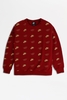Nike - Oversized Damen Crewneck in Weinrot- CK8611-677