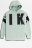 NIke - Pistaziengrüner Kapuzenpullover mit Oversize Druck - CQ0242-321