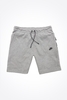 Nike - Shorts mit Bündel der Sportswear Tech Fleece Linie in Hellgrau - 928513-063