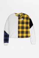 Nike - Sportswear Long Sleeve Top Womens (White/ Black/ White) BV4674-100