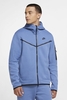 Nike - Tech Fleece Jacke in Himmelblau CU4489-442