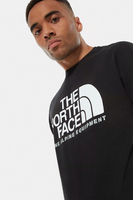 The North Face - Alpine klassisches T-SHIRT in Schwarz mit weißem Logo Druck - NF0A4M6NJK31