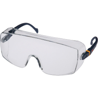 3M Überbrille Klassik 2800,  1 Karton = 20 Stück,  Polycarbonat-Scheibe klar
