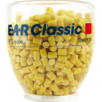 3M EAR CLASSIC Gehörschutzstöpsel,  28 dB,  ohne Kordel 1325180100 ,  1 Karton = 1 Nachfüll-Dispenser für One-Touch Spender
