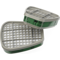 3M Filter für Gase- und Dämpfe,  K1 6054,  1 Packung = 8 Stück